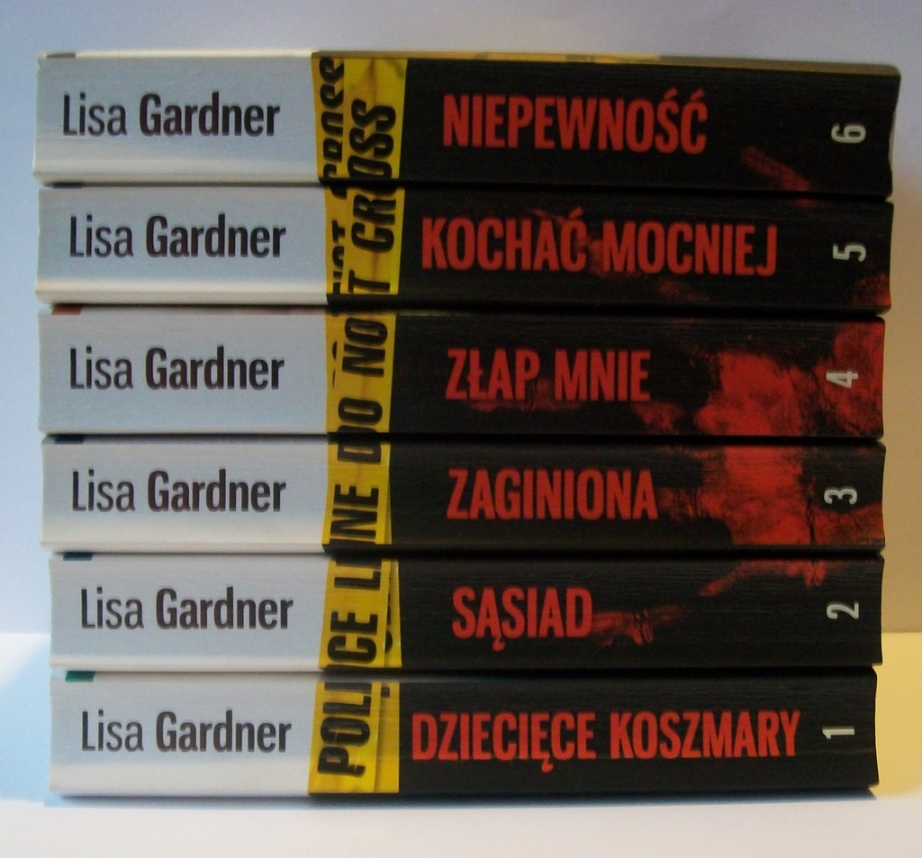 Lisa Gardner X 6 Zaginiona KochaĆ Mocniej I Inne 7017379340 Oficjalne Archiwum Allegro 