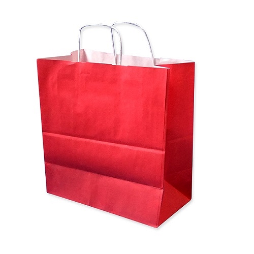 torba papierowa 180x80x210 Czerwona