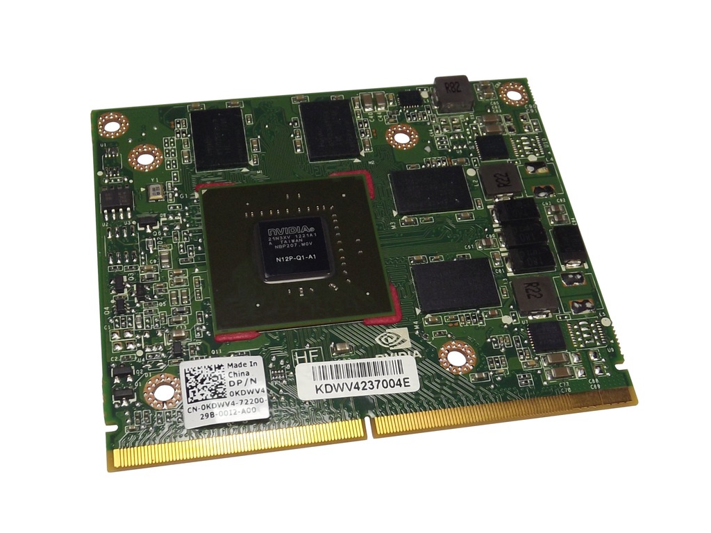 NVIDIA Quadro 1000M 2GB 0KDWV4 N12PQ1A1 DELL 7040609856 oficjalne