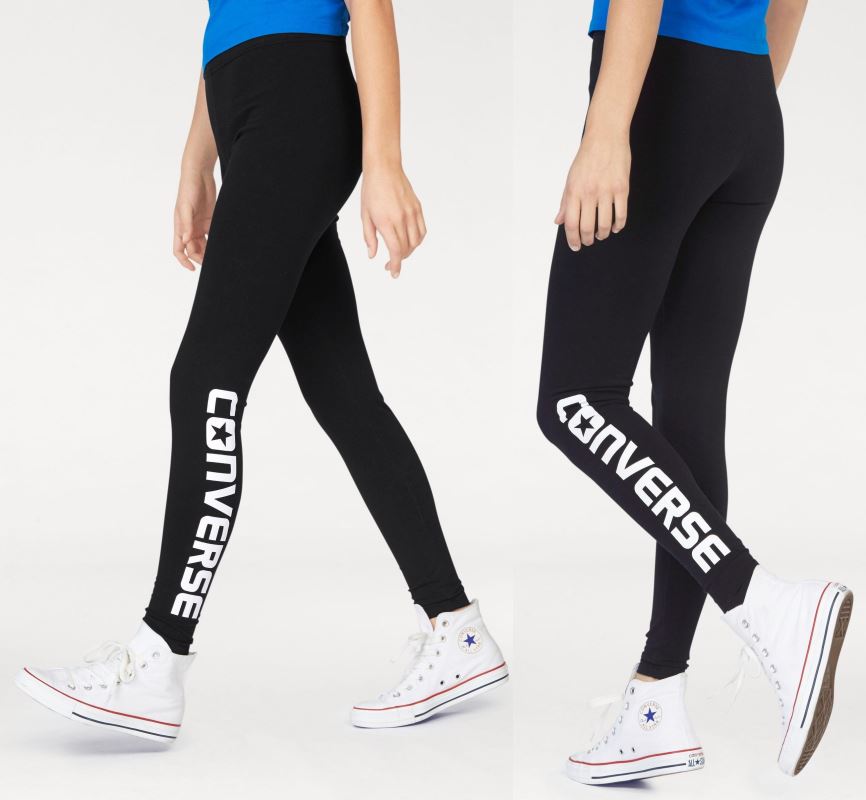 ##13KSS974 CONVERSE MODNE LEGGINSY L