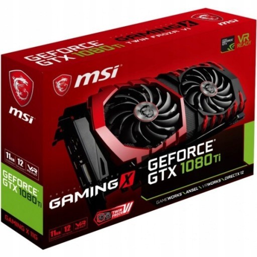 MSI GTX 1080Ti Gaming X 11GB DDR5X 352bit