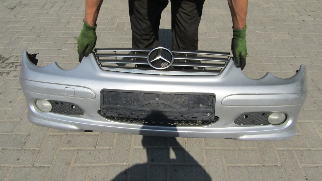 Mercedes W 203 Sport Coupe Zderzak Przod 7457611944 Oficjalne Archiwum Allegro