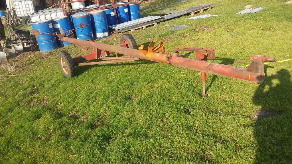 Wózek do hedera Bizon Z056 !!!!! Pług 3 skibowy !!
