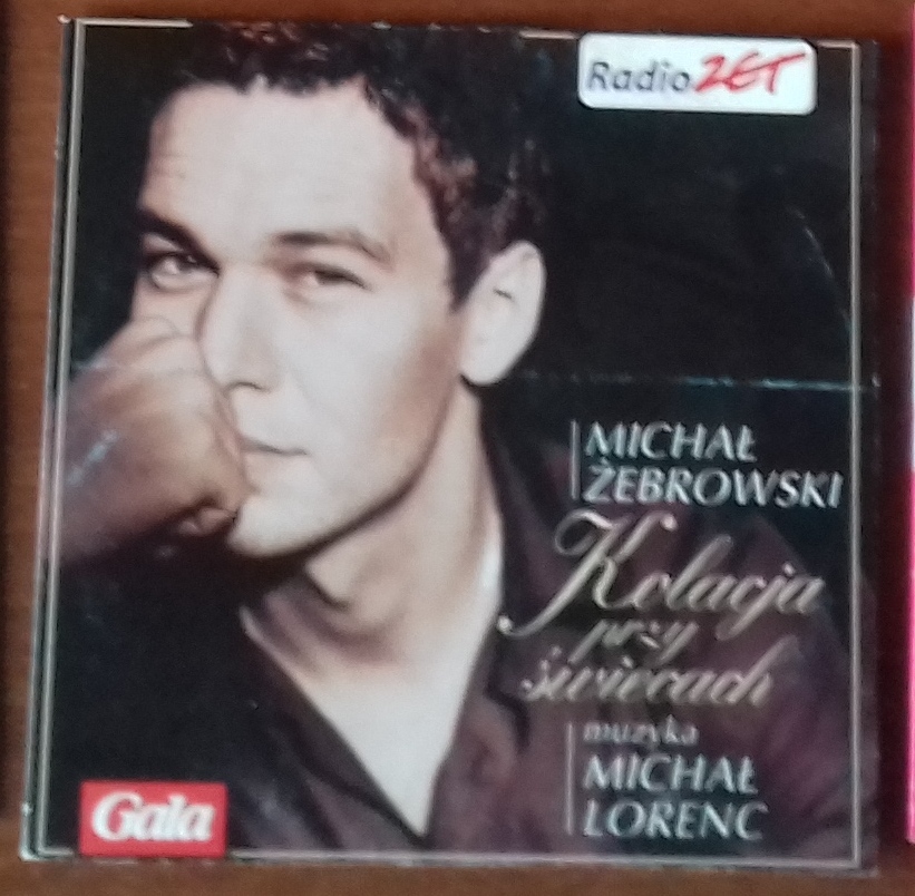 Płyta CD z gazety różne piosenki Michał Żebrowski 