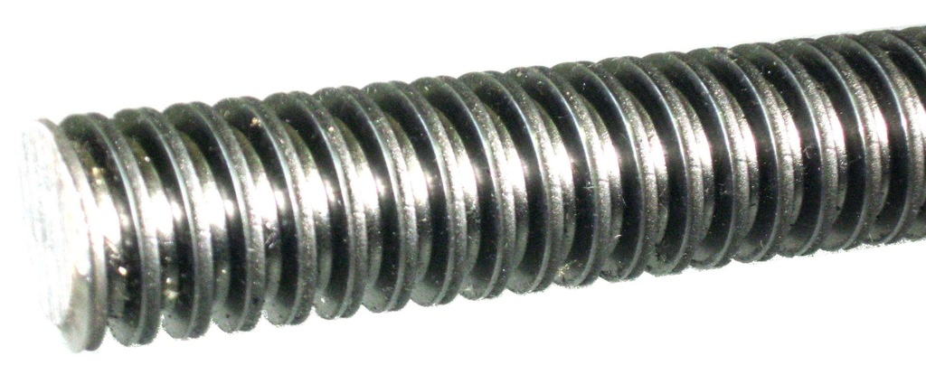 Śruba trapezowa Tr 18x4 mat.CK15, L=1500mm / CNC