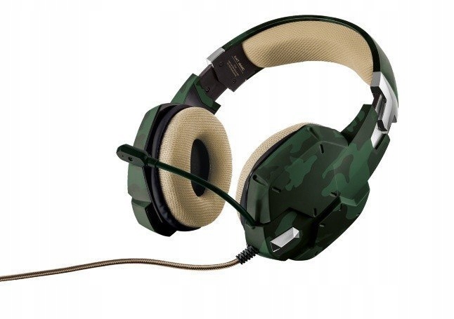 GXT 322C Gaming Headset - green camouflage