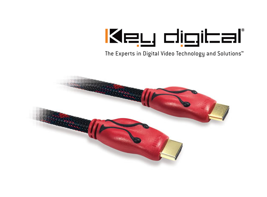 Key Digital HDMI 1,8m 4K FullHD 3D wyprzedaż -60%