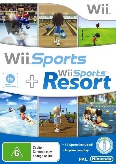 Wii Sports + Wii Sports Resort Nintendo Wii Wii U