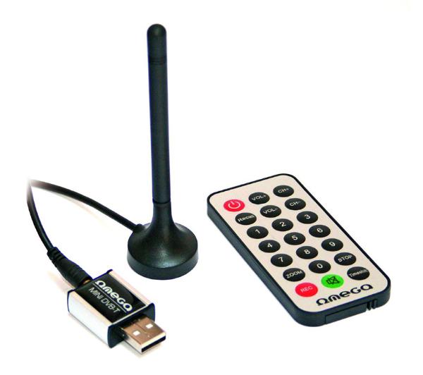 Tuner TV Omega USB DVB-T Tuner NANO T300 HDTV