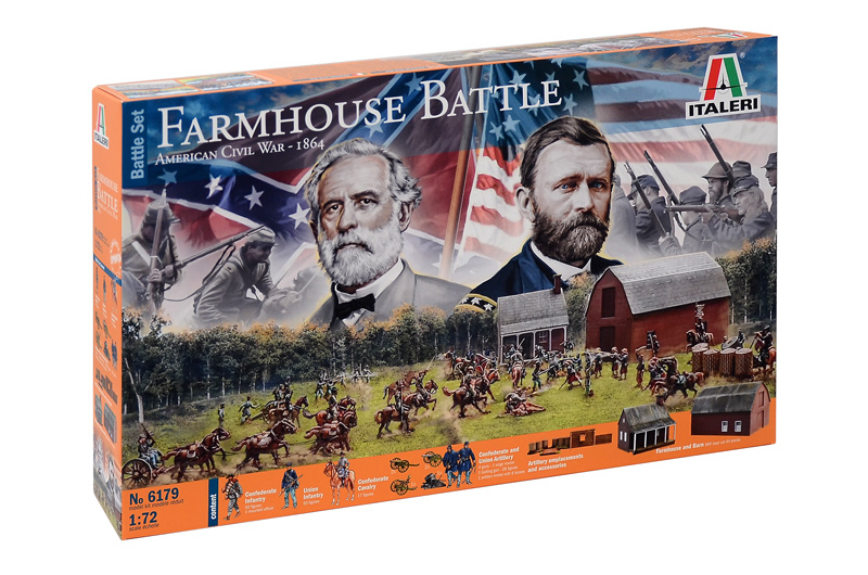 Farmhouse Battle - American Civil War 1864 it 6179