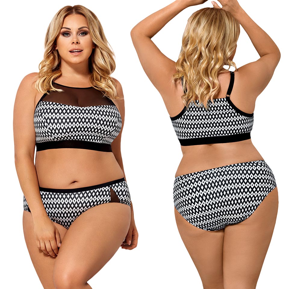 STRÓJ KĄPIELOWY LORIN L5072 plus size 42/85
