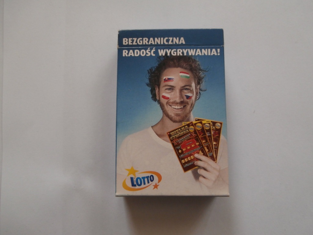 KARTY DO GRY TALIA - WIELKA CZWÓRKA LOTTO ZDRAPKI