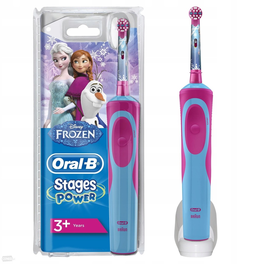 Szczoteczka elektryczna dla dzieci ORAL B FROZEN 7685669516 oficjalne archiwum Allegro