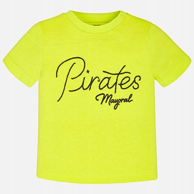 Koszulka t-shirt Pitates limonka 0106 MAYORAL 86