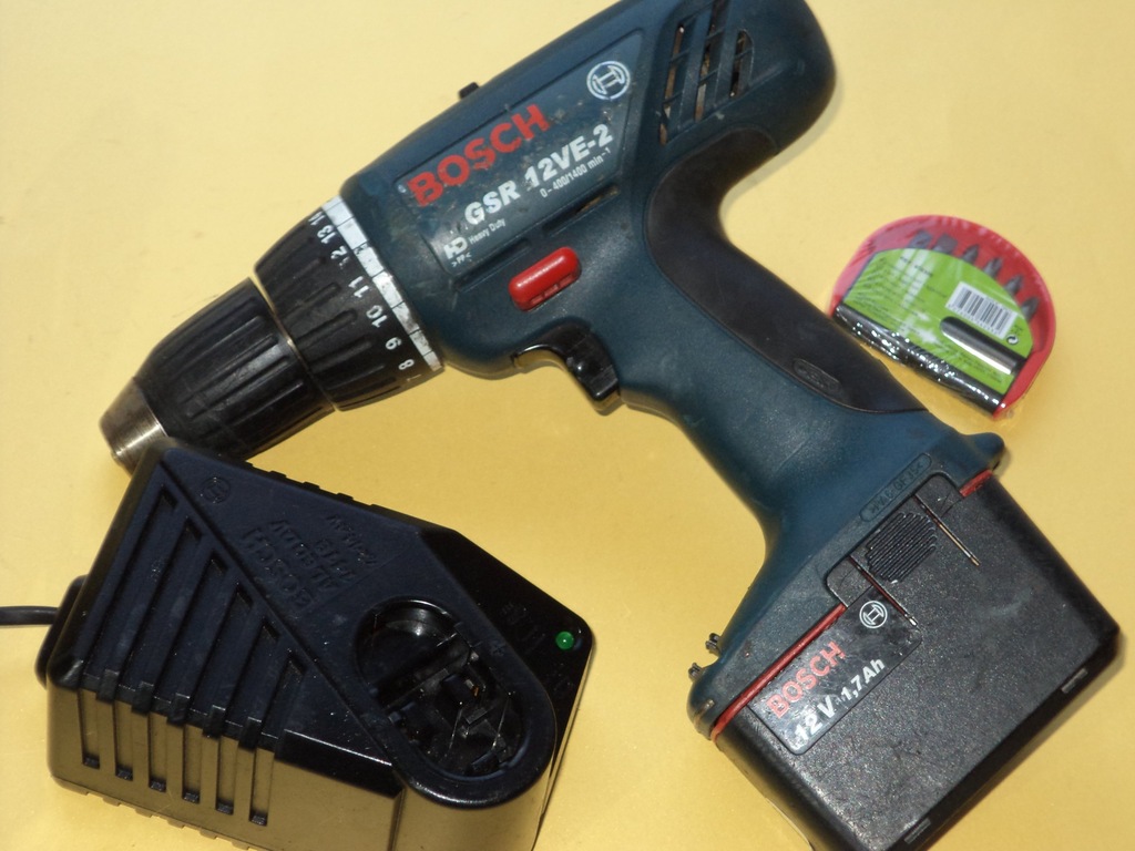 WKRĘTARKA BOSCH GSR 12 VE-2 - 7265978678 - oficjalne archiwum Allegro