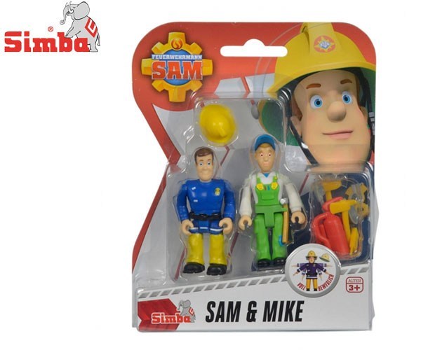 SIMBA Strażak Sam 2 Figurki Sam & Mike