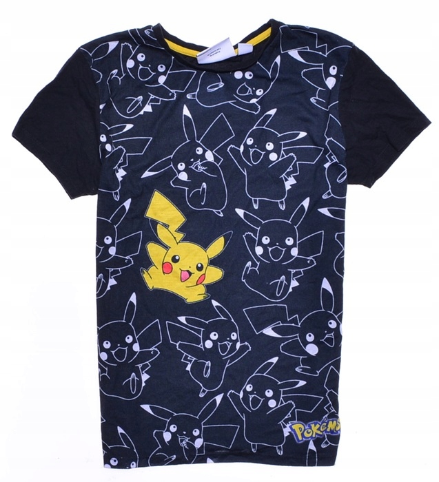 5680-19 PRIMARK POKEMON m#b T-SHIRT PIKACHU r.146