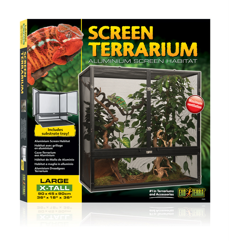 ExoTerra Screen Terrarium Large X-Tall 90x45x90 cm