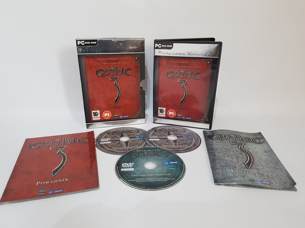 Gothic 3 III PC Polska wersja PL + Poradnik