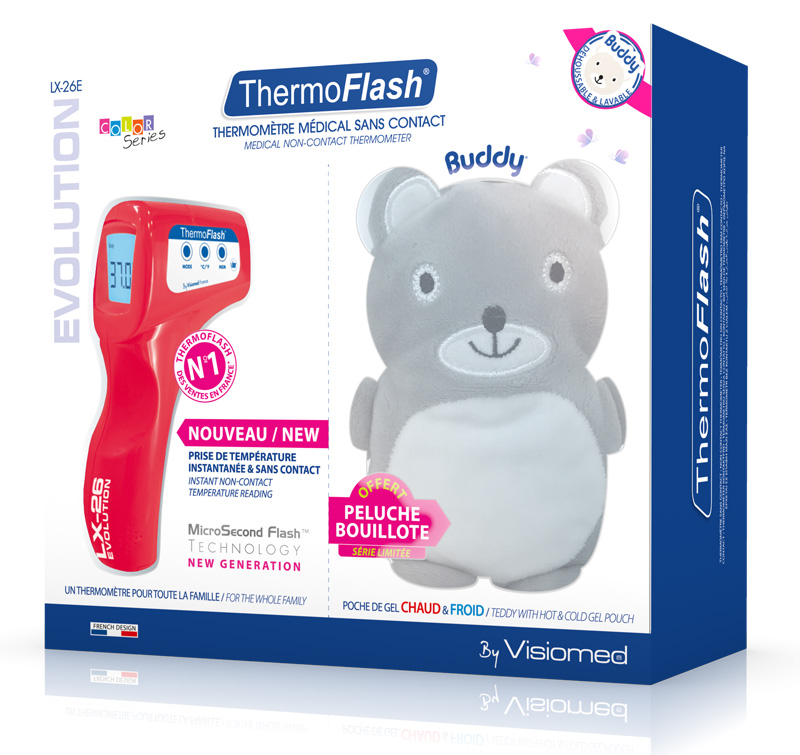 ThermoFlash LX-26 EVO TERMOMETR BEZDOTYKOWY 1 Sek.