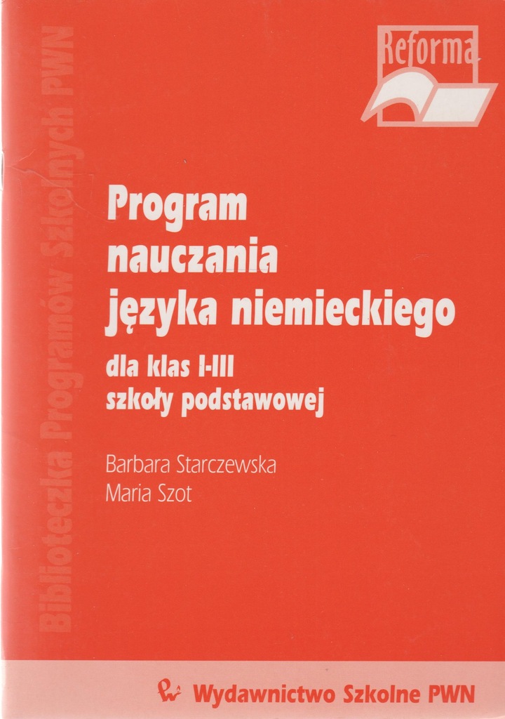 PROGRAM NAUCZANIA JĘZYKA NIEMIECKIEGO klasy 1-3 SP