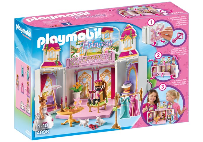 PLAYMOBIL 4898 PLAY BOX PRZENOŚNY ZAMEK KRÓLEWSKI