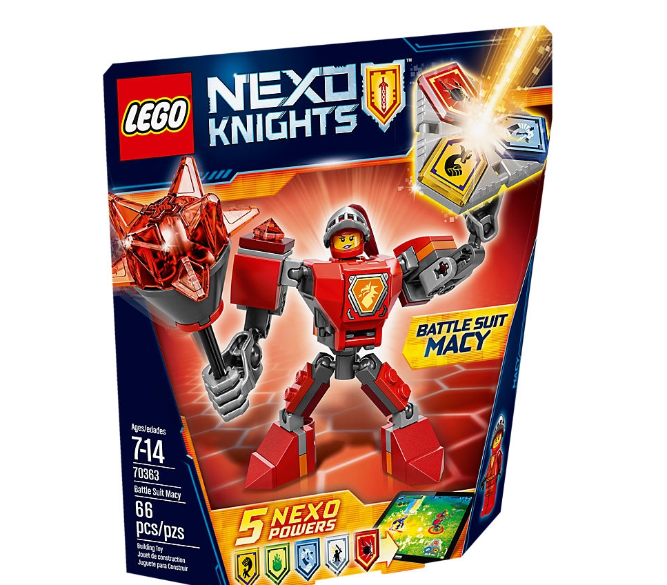 LEGO NEXO KNIGHTS 70363 ZBROJA MACY