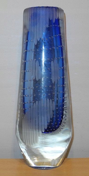 MAGNOR GLASS NORWEGIA WAZON - DESIGN LATA 60-TE