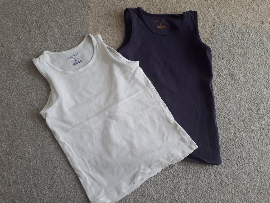 2-pack podkoszulki koszulki RESERVED 110/116