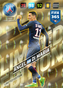 Di MARIA Limited Edition karta FIFA 365 2018