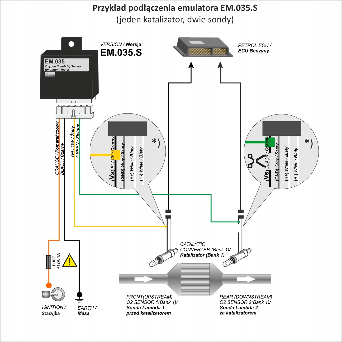 OXIGEN - EMULATORE OXIGEN SENSOR - AEB