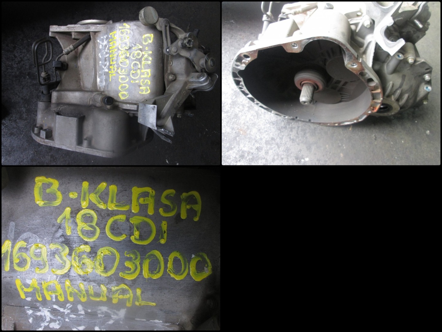 gearbox, Mercedes A class 169 1,8CDI