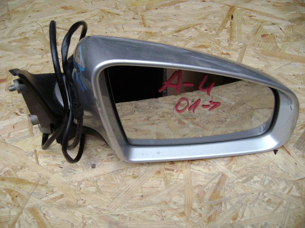 mirror right ELE.AUDI A4 MALYSZOWKA 2001->