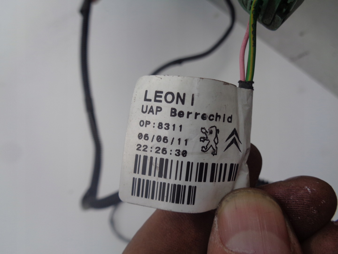 Câblage CZUJNIKOW PDC Arrière CITROEN C3 PICASSO 08