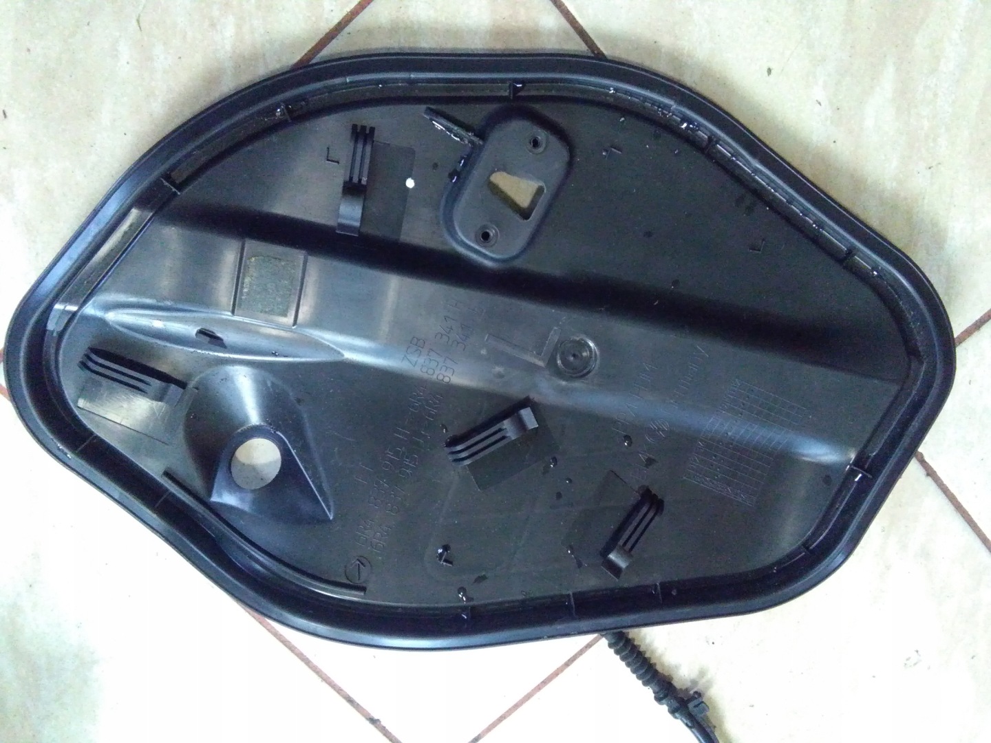 spoiler door left front VW POLO V 6R 6R4837915H