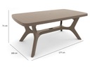 Záhradný stôl MOREBOLT | cappuccino Kód výrobcu 228343