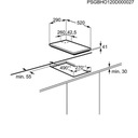 Plynové varné dosky Electrolux EGC3322NVK Model EGC3322NVK