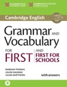 GRAMMAR AND VOCABULARY POUR FIRST AND FIRST POUR SCHOOLS BOOK WITH ANSWERS AN photo 1 - milautoparts-fr.ukrlive.com