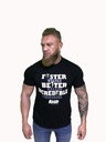 Real Wear T-Shirt Faster Black S