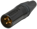 NEUTRIK NC3MXX-B ЗОЛОТОЙ РАЗЪЕМ XLR ДЛЯ МИКРОФОНА