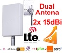 ANTENA DUAL 4G LTE 44dBi HUAWEI ZTE CRC9 TS9 SMA Kód výrobcu MAT-DUAL16, 4G DYDA trade