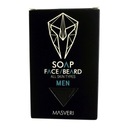 MASVERI Men Shade очищающее мыло для лица и бороды 100г