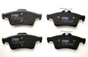 TRW PADS BRAKE REAR CITROEN C5 PEUGEOT 508 photo 2 - milautoparts-fr.ukrlive.com