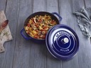 Staub La Cocotte 24cm okrúhly, tmavomodrý, hrniec kyslý Ďalšie informácie pokrievka je súčasťou balenia