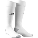 Футбольные носки Adidas Milano Sock, белые - 46-48