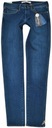 WRANGLER nohavice SLIM low waist blue MOLLY W25 L34 Dominujúci vzor bez vzoru