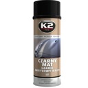 K2 LAKIER AKRYLOWY 500ML CZARNY MAT SPRAY