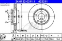 DISQUES ATE ARRIÈRE - VW TRANSPORTER V 294MM photo 2 - milautoparts-fr.ukrlive.com