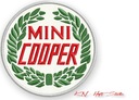 Thermo MINI COOPER PATCH тюнинговая вышивка 70мм