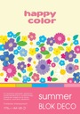 Блок декоративный А4 HAPPY COLOR 170г ЛЕТО